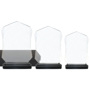 Trophée Personnalisable en Verre