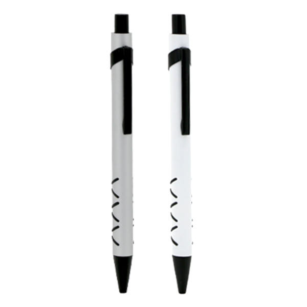 Stylo métal publicitaire motif croix