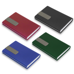 Porte Cartes de Visite Simili Maille